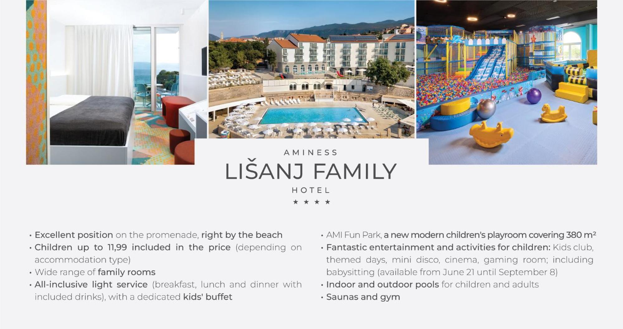 Aminess Vival Lisanj Family Hotel Novi Vinodolski Luaran gambar